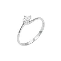 Anello Idee Preziose dal 1987 Donna in Oro bianco Diamante IP.AK18B/98D